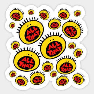 All That pattern Sticker